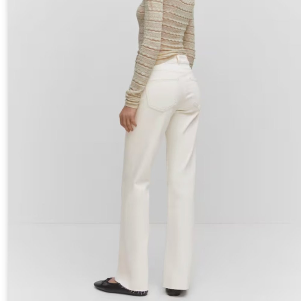 MANGO Slit Jeans - Picture 2 of 4